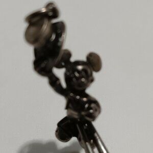 Mickey Mouse with Top Hat sterling charm